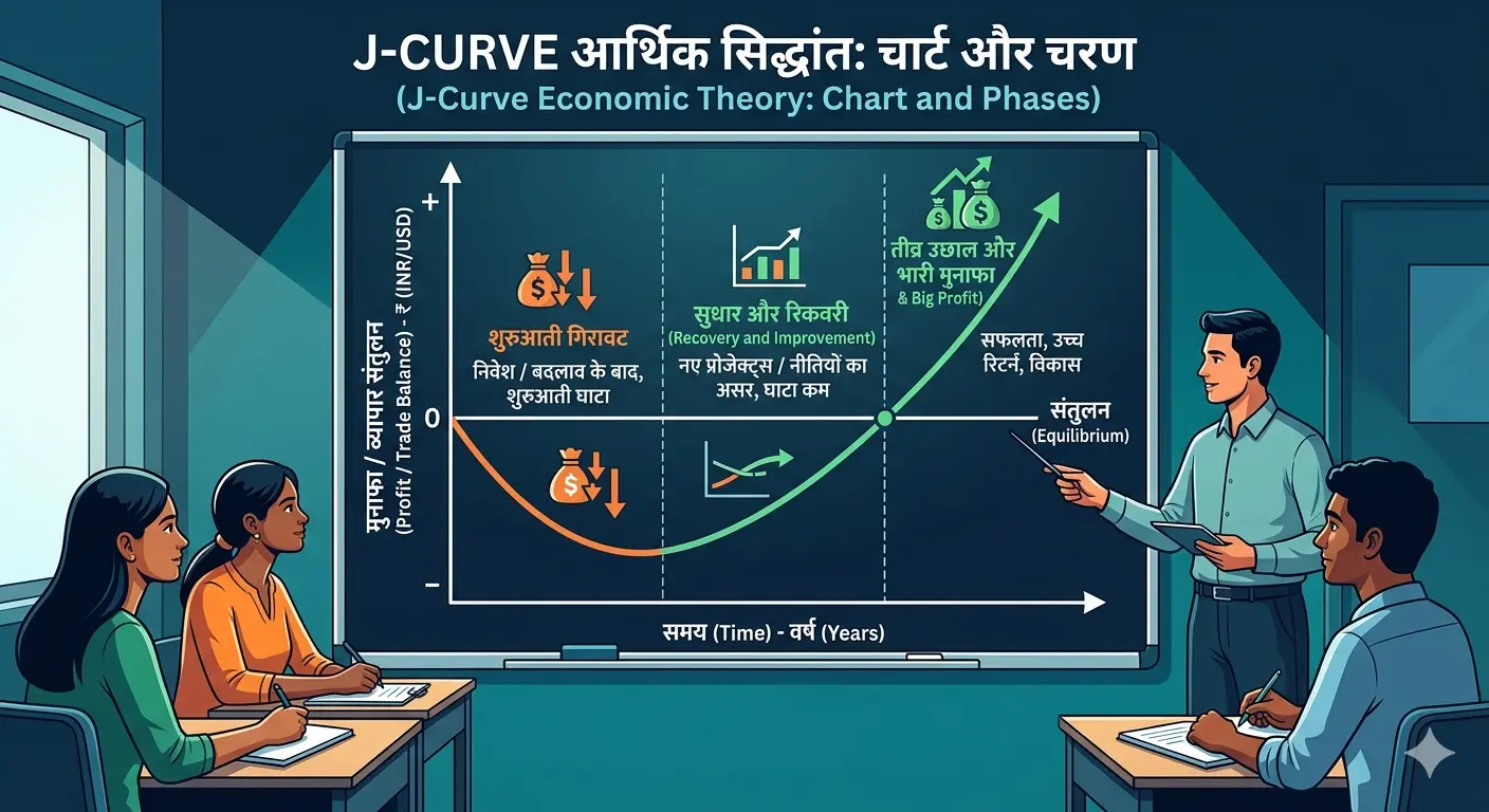 J Curve chart